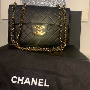 Classic Vintage Jumbo black bag
